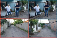 14/10/2019 - Nor Boeno coloca-se à disposição de moradores do bairro Santo Afonso