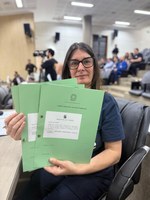14/11/2025 - Professora Luciana Martins protocola três projetos voltados à justiça climática e à educação
