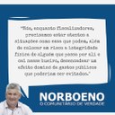 15/03/2022 - Vereador Nor Boeno reivindica conserto em caixa de boca de lobo no bairro Canudos
