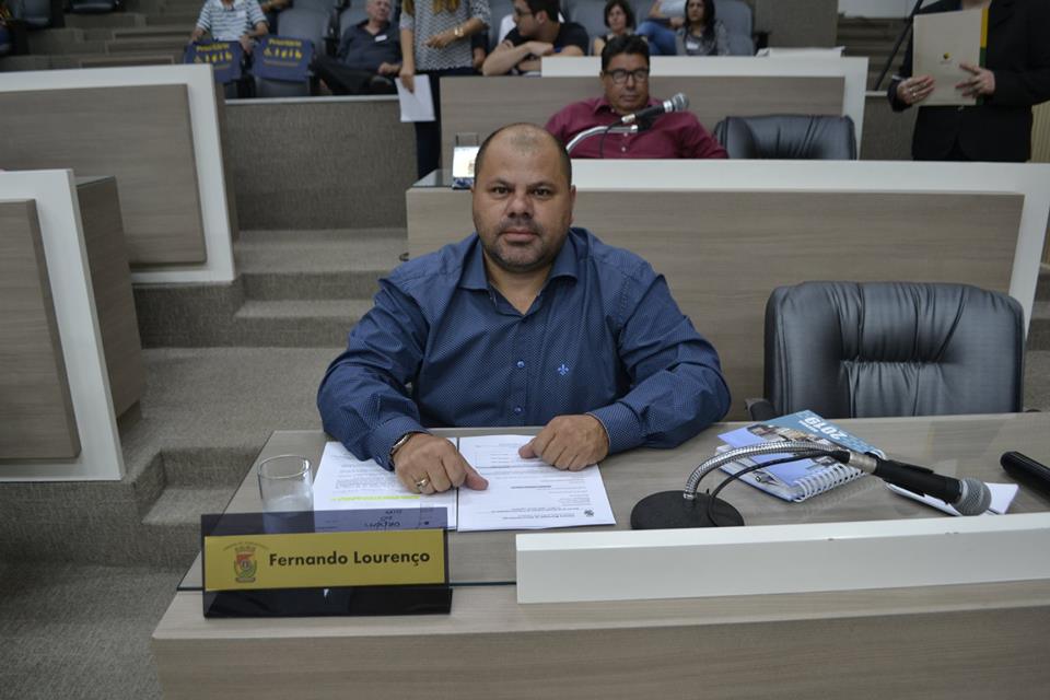 15/04/2019 – Fernando Lourenço sugere Programa de Acolhimento a Pacientes com Câncer ao plano anual do município