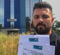 15/04/2021 - Gustavo Finck protocola denúncia no MPF sobre vacinação contra a Covid-19