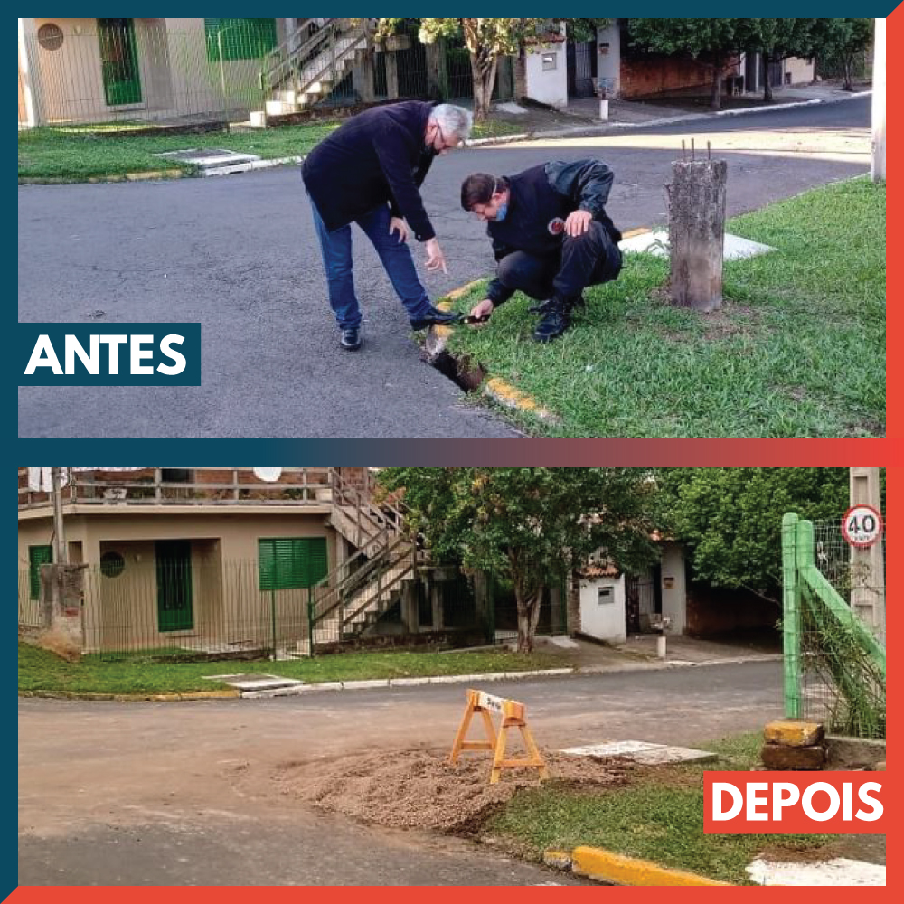 15/06/2020 - Vereador Nor Boeno tem pedido de conserto de infiltração atendido em Canudos