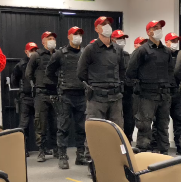 15/07/2021 - Presidente Raizer acompanha formatura de novos agentes do Gaes