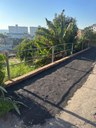 15/09/2025 - Demanda de Eliton Ávila é atendida com reconstrução de muro de contenção e recapeamento asfáltico no bairro São Jorge