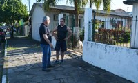 15/10/2019 - Vereador Nor Boeno requer conserto em passeio público no bairro Canudos