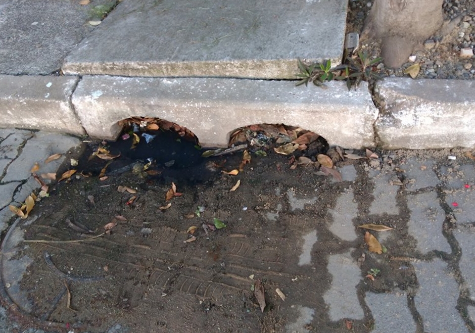 16/02/2018 - Vereador Nor Boeno solicita conserto de vazamento de esgoto na Vila Marisol