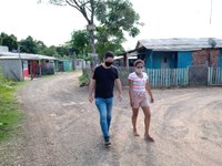16/03/2021 - Presidente Raizer levanta demandas em visita ao bairro Roselândia