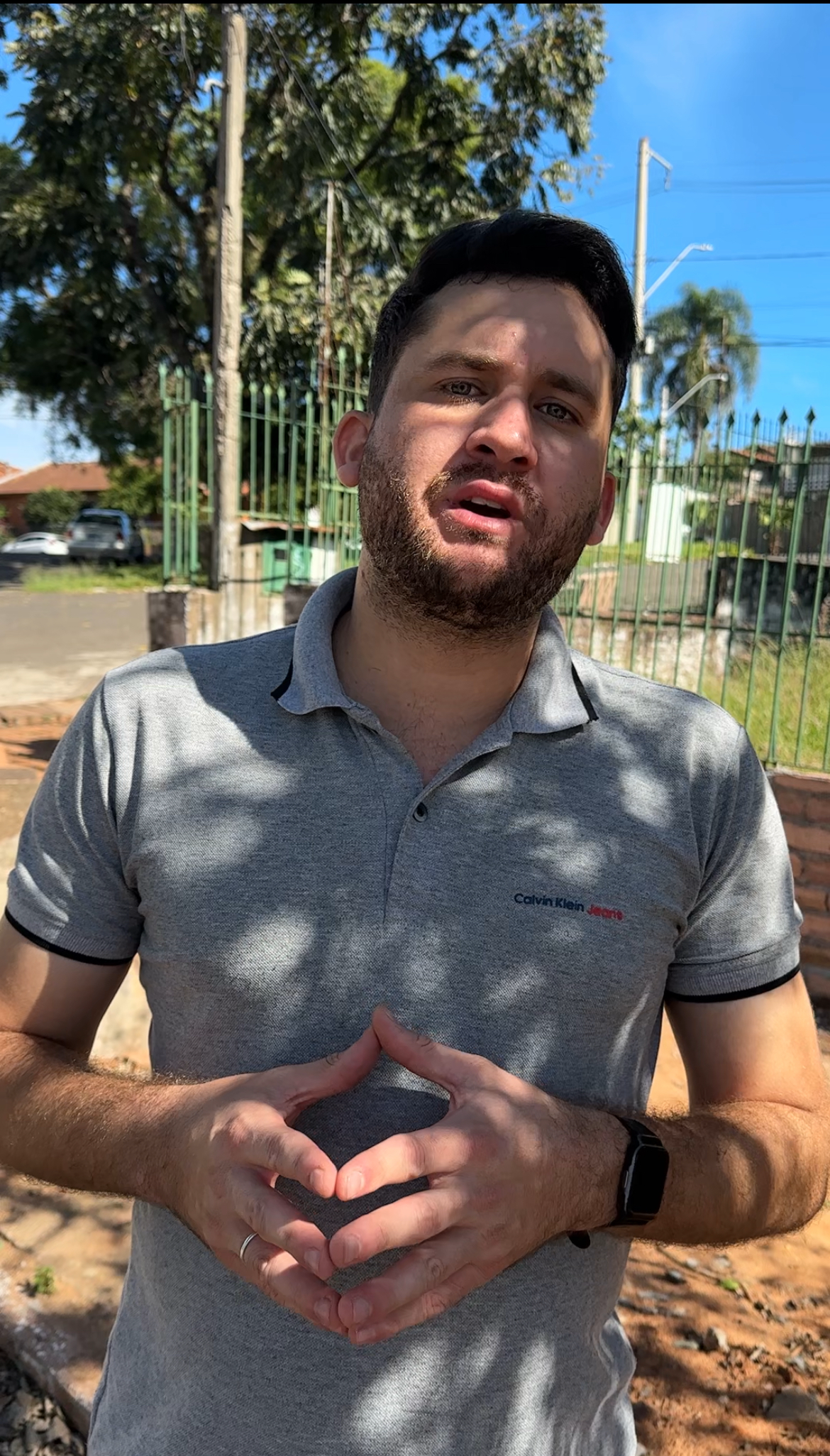 16/05/2025 - Vereador Eliton Ávila realiza vistoria no bairro Guarani