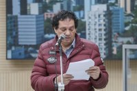 16/10/2019 - Vereador Inspetor Luz reivindica remoção de galhos na rua Anita Garibaldi