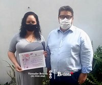 17/02/2022 - Conheça a Mulher Cidadã homenageada pelo vereador Brizola em 2022