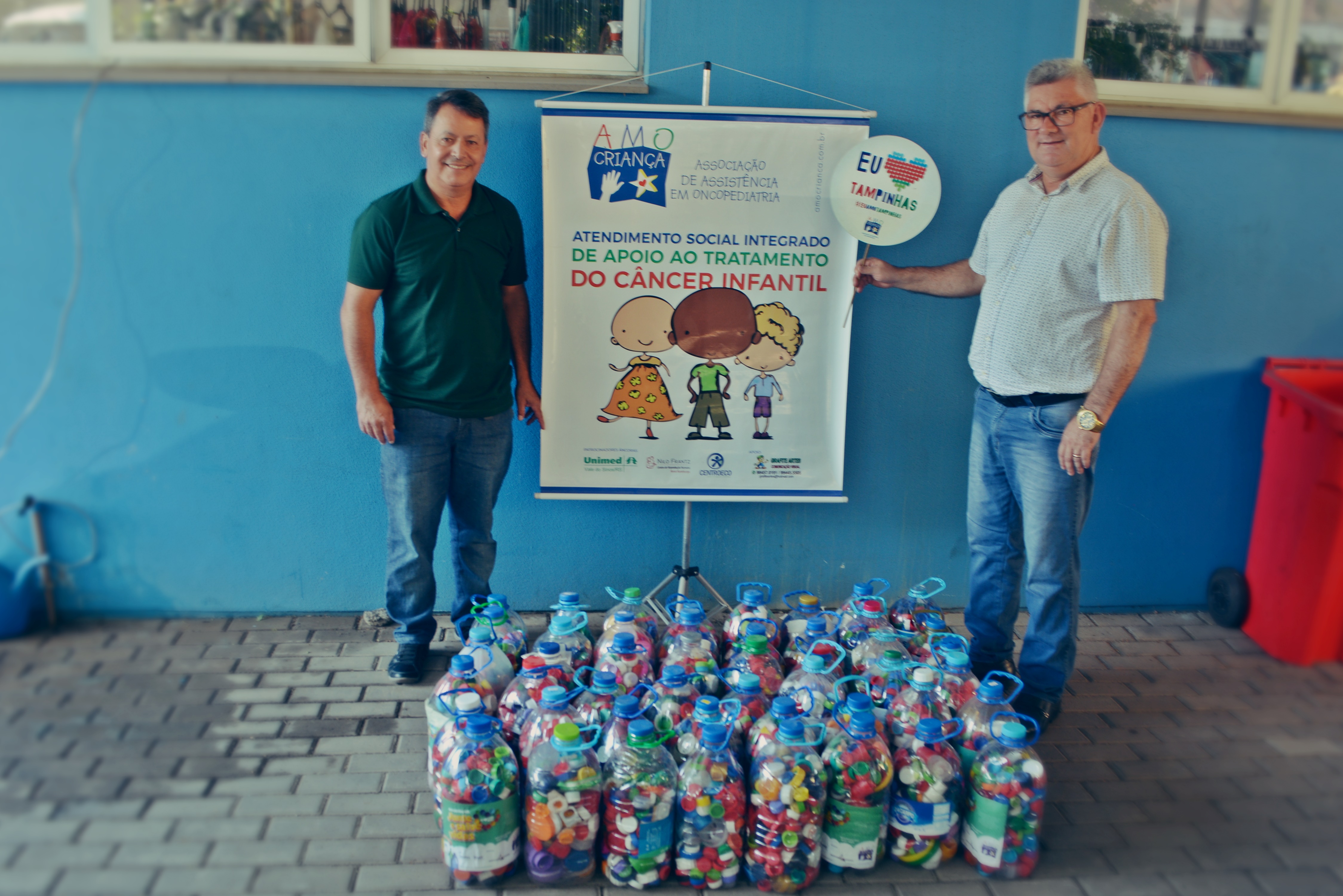 17/03/2020 - Vereador Nor Boeno participa de campanha em prol do tratamento de jovens com câncer