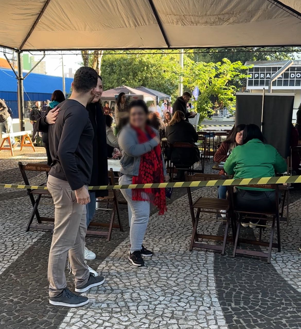 17/06/2025 - Vereador Eliton Ávila acompanha a Feira Emprega Mais Novo Hamburgo