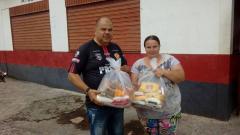 17/12/2018 - Fernando Lourenço entrega doações arrecadadas no aniversário do Atlético Clube Veterano