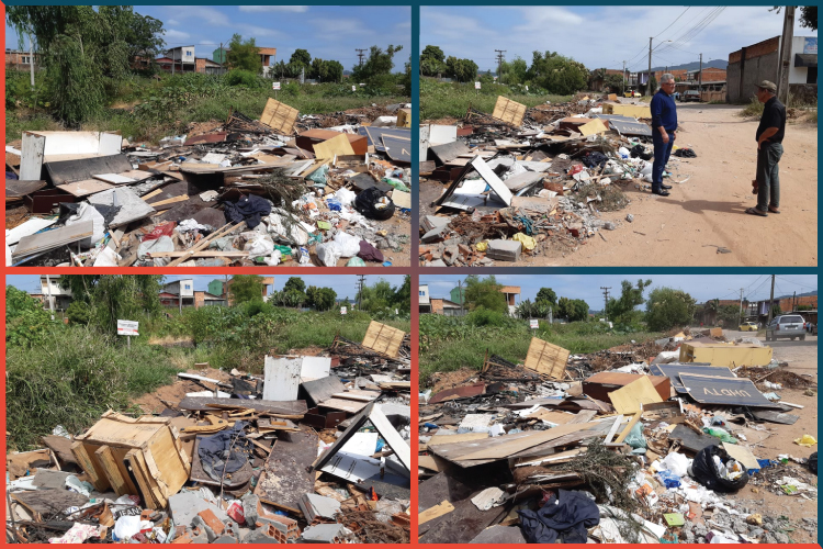 17/12/2019 - Nor Boeno requer recolhimento de galhos e entulhos nas margens do Arroio Pampa