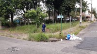 17/12/2019 - Vereador Nor Boeno requer limpeza de espaço público no bairro Canudos