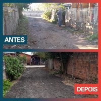 18/06/2020 - Vereador Nor Boeno tem pedido atendido na rua Quatorze Bis em Canudos