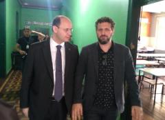 18/07/2018 - Professor Issur Koch acompanha Ministro da Educação em visita a escolas estaduais