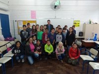 18/09/2018 - Vereador Serjão faz visita à Escola Leopoldo Petry