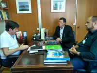 19/02/2019 - Sergio Hanich firma parceria com deputado Tiago Simon