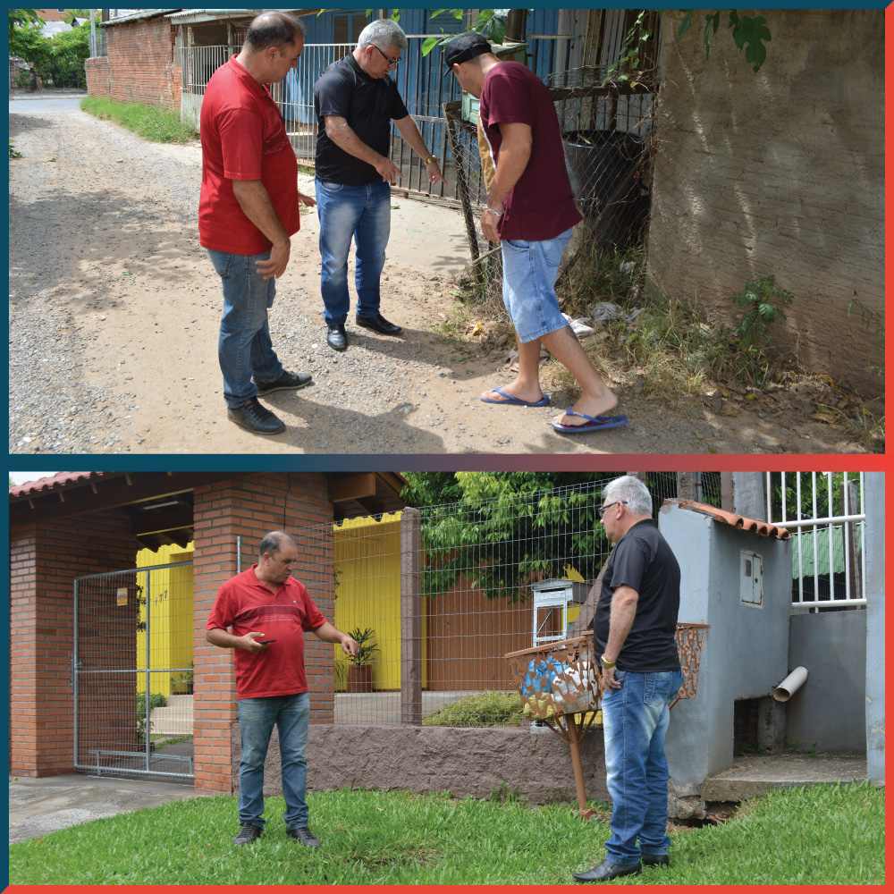 19/02/2020 - Vereador Nor Boeno apresenta demandas ao titular da subsecretaria de Obras Leste Canudos