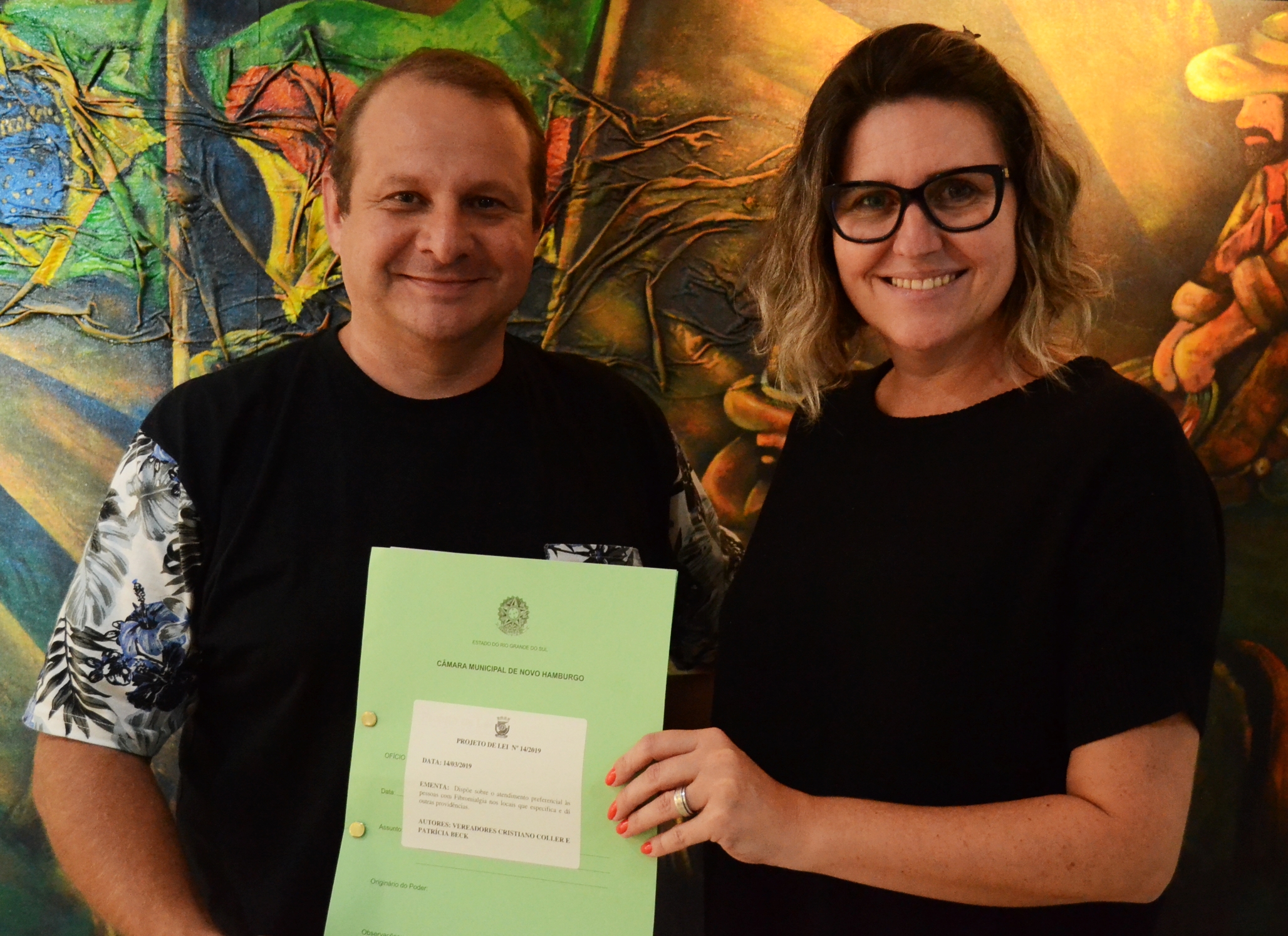 19/03/2019 - Cristiano Coller apresenta projeto para pessoas com fibromialgia