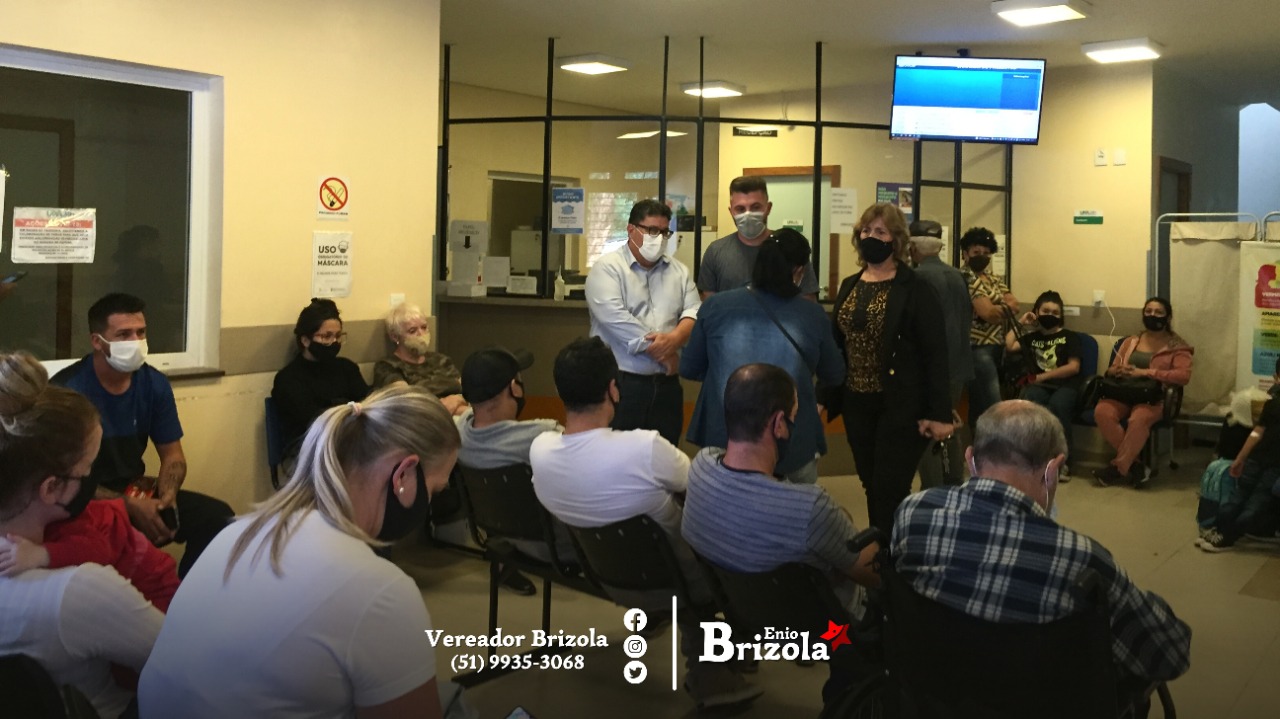 19/04/2022 – Vereador Brizola realiza vistoria na UPA Centro após denúncias
