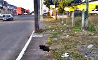 19/08/2019 - Nor Boeno pleiteia conserto de infiltração em passeio público na rua Ícaro