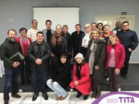 19/09/2019 - Tita participa da apresentação do projeto para o Natal dos Sinos 2019