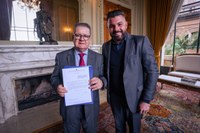 19/09/2022 - Vereador Gustavo Finck articula viatura para o bairro Canudos