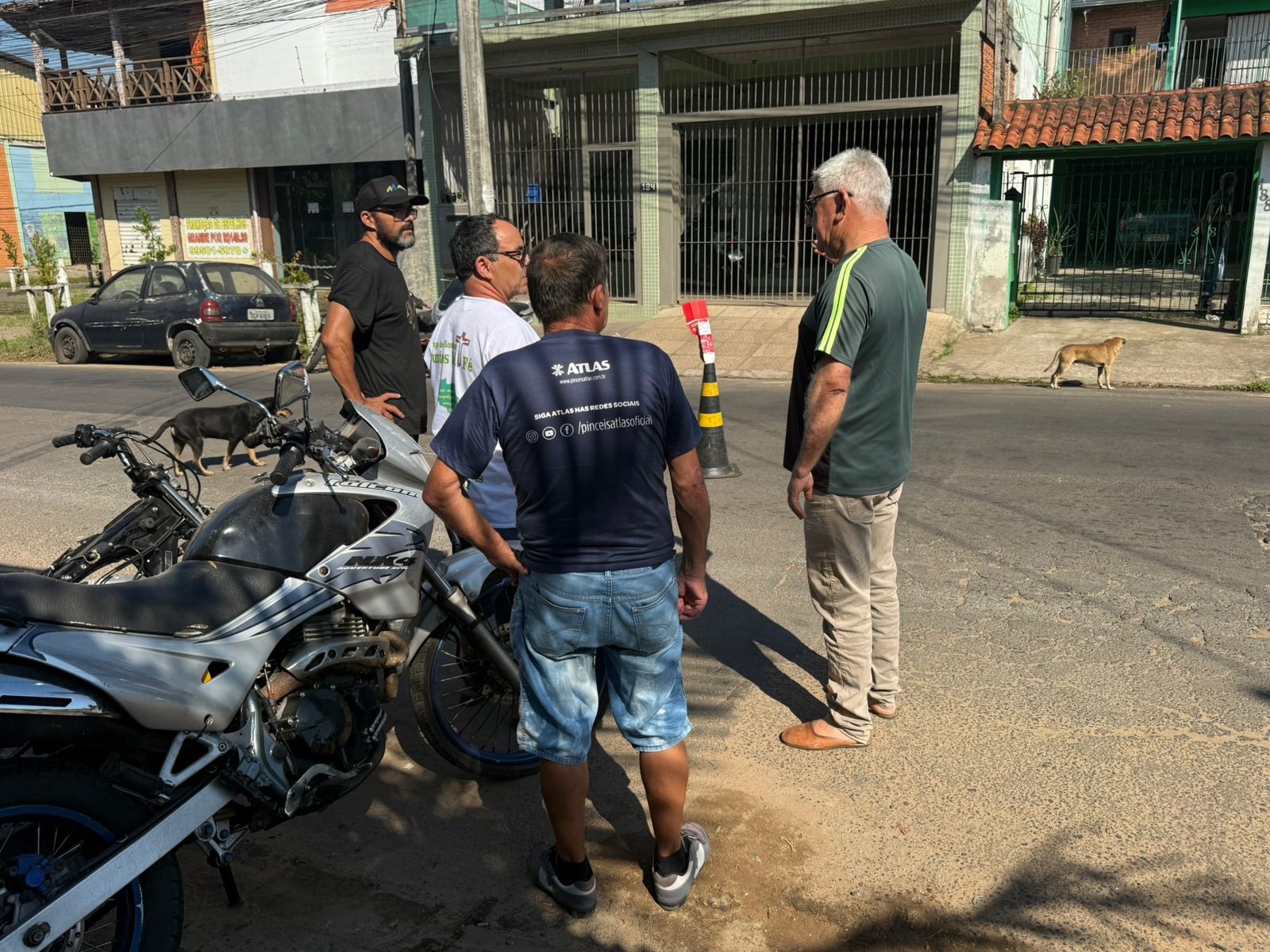 02/04/2026 - Vereador Nor Boeno realiza visita na rua Bruno Werner Storck