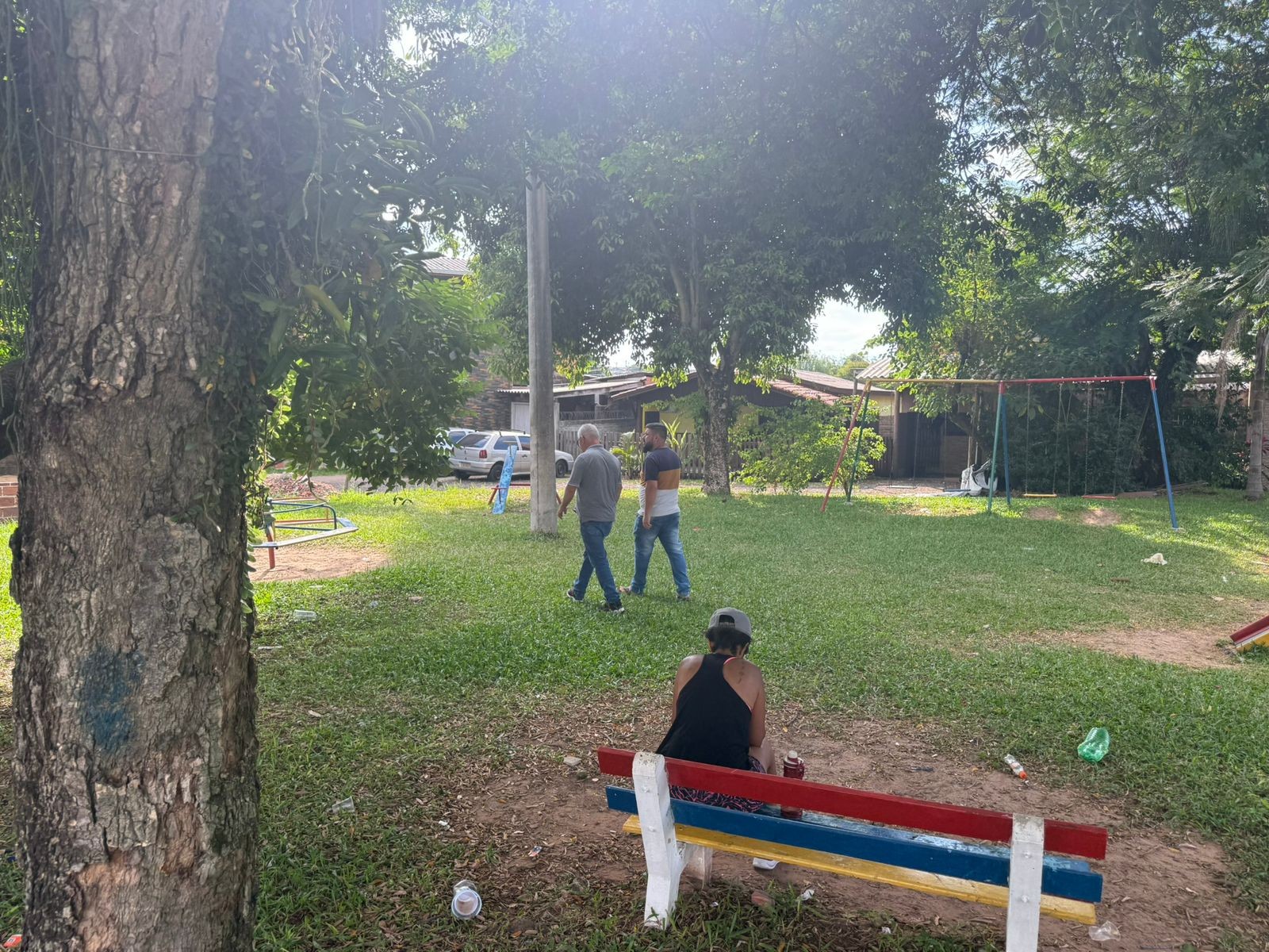 20/03/2026 - Nor Boeno solicita limpeza e manutenção de praça em Canudos
