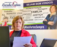 20/04/2022 - Vereadora Lourdes Valim encaminhou mais de 10 Pedidos de Providências na sessão ordinária do dia 18