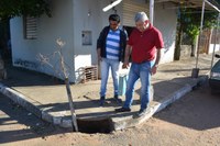 20/05/2019 - Vereador Nor Boeno solicita conserto de infiltração no bairro São José 