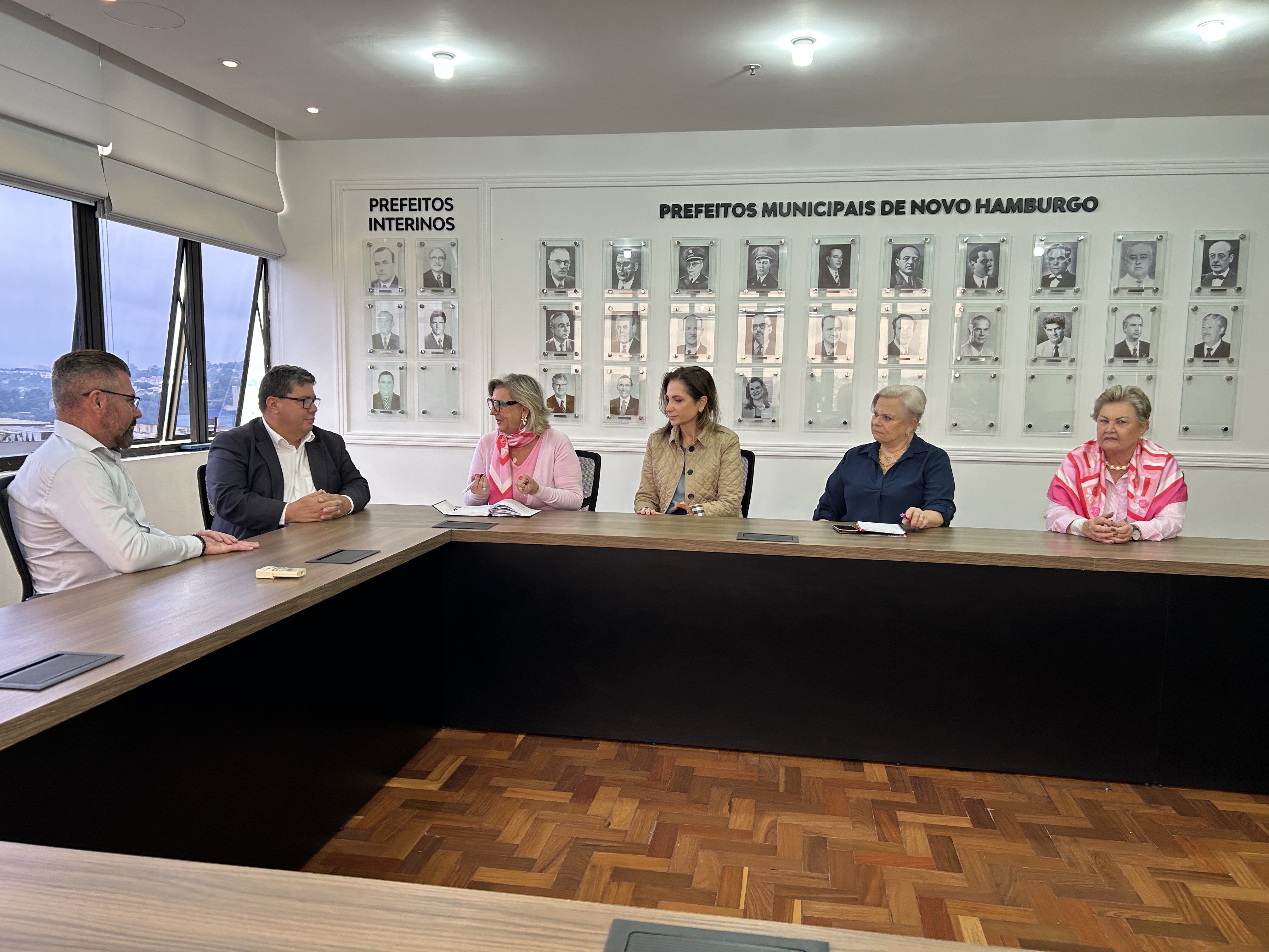 20/05/2025 - Vereador Brizola e Liga articulam ampliação de sede em Novo Hamburgo