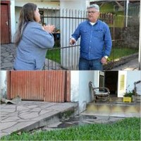 20/06/2018 - Nor Boeno pede providências para esgoto que corre a céu aberto em Canudos