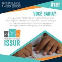 20/06/2018 - #tbt: Professor Issur compartilha acontecimentos que marcaram seu mandato