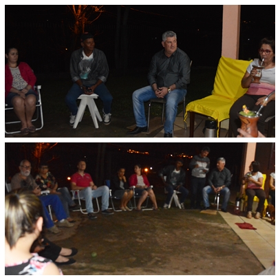 20/07/2018 - Mandato Comunitário do Vereador Nor Boeno reúne mais de 20 pessoas em Lomba Grande