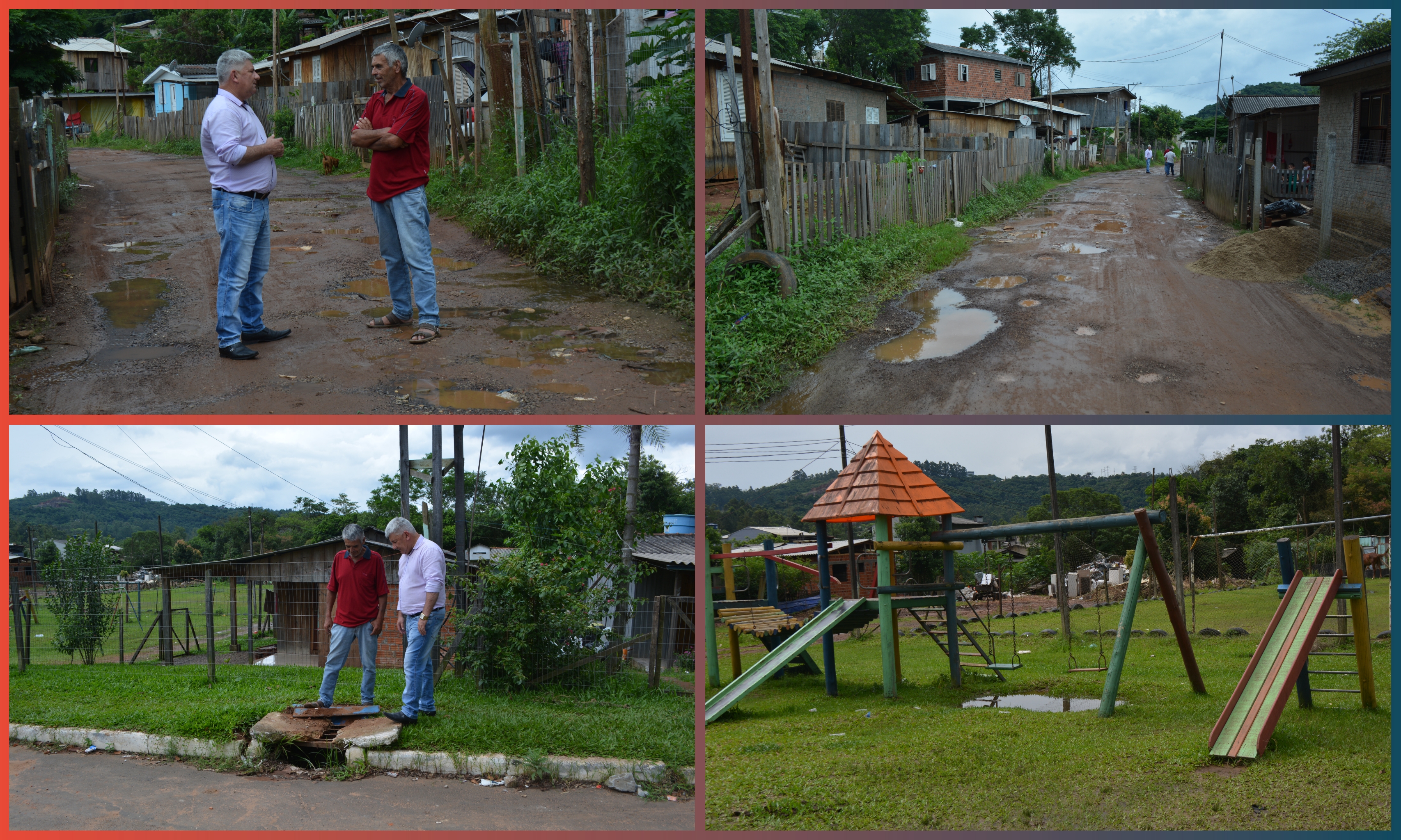 20/11/2019 - Nor Boeno recebe demandas do presidente da Associação Residentes Morada do Campo no bairro Roselandia 