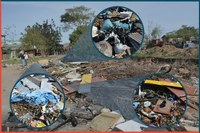 21/08/2019 - Nor Boeno solicita retirada de lixo depositado às margens do Arroio Pampa em Canudos