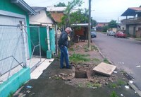 21/10/2019 - Vereador Nor Boeno solicita melhorias em rede de esgoto na rua Emílio Riegel