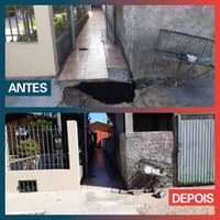 22/04/2020 - Vereador Nor Boeno tem pedido de conserto de infiltração atendido em Canudos