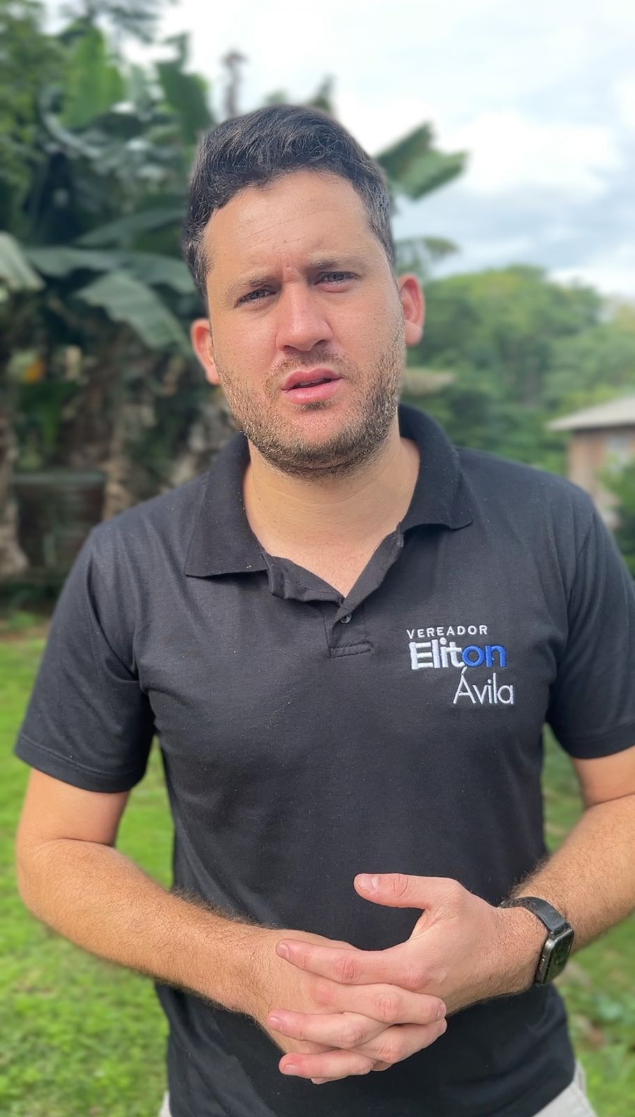 22/05/2025 - Vereador Eliton Ávila solicita limpeza de arroio no bairro Diehl