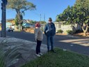 22/05/2026 - Vereador Nor Boeno acompanha demanda de moradores na rua Bruno Werner Storck