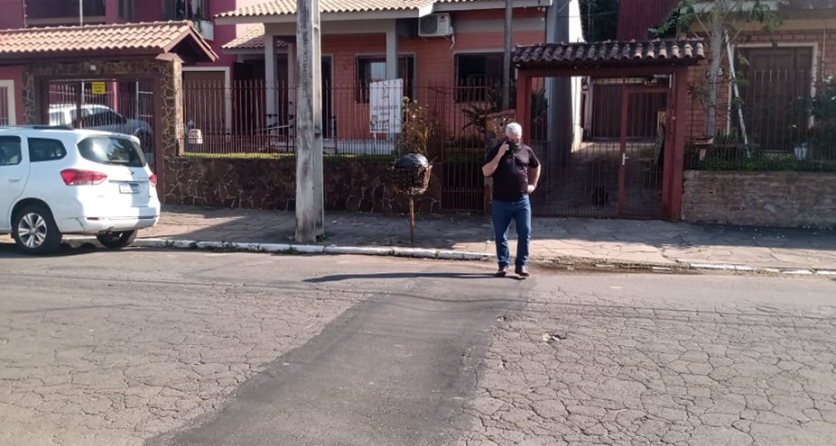 22/07/2020 - Nor requer recomposição asfáltica na rua Madre Regina no bairro São Jorge