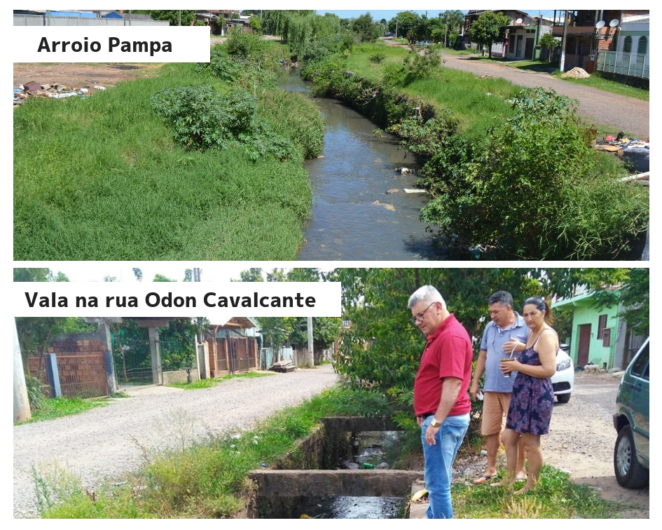 22/11/2018 - Vereador Nor Boeno solicita capina e roçada nas margens do Arroio Pampa 