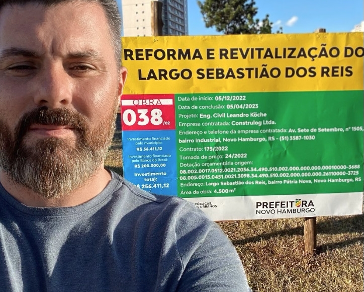23/01/2023 - Finck viabiliza mais uma obra para Novo Hamburgo