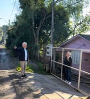 23/07/2025 - Nor Boeno atende reivindicação de moradores do bairro São Jorge