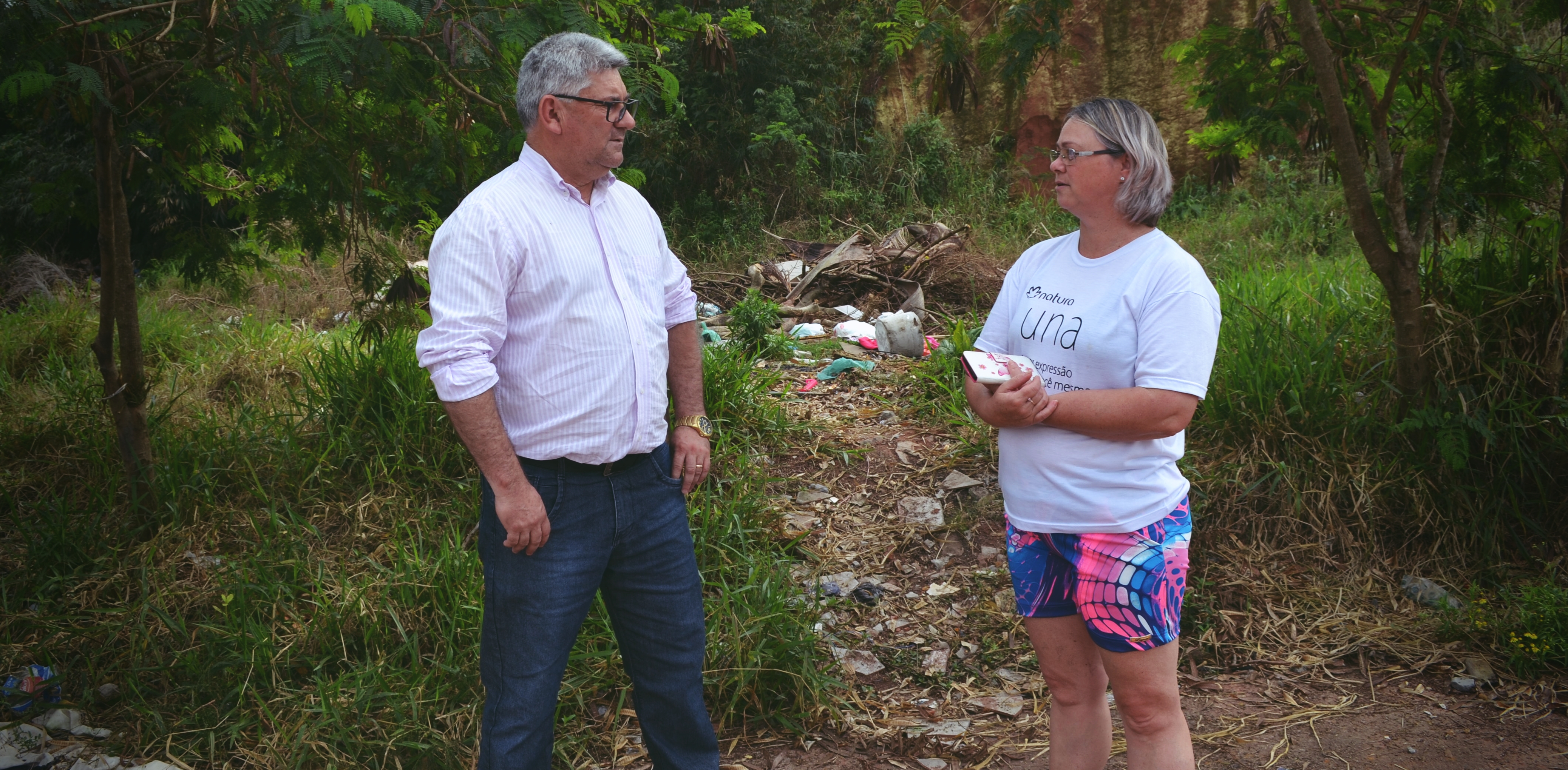 30/08/2017 - Gabinete: Nor Boeno reforça pedido de colocação de praça no loteamento Conovesp
