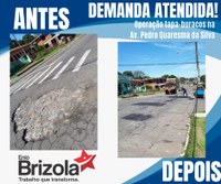 23/10/2018 - Operação Tapa- Buracos chega à Boa Saúde