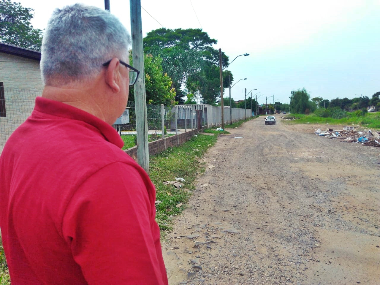 23/11/2018 - Vereador Nor Boeno requer patrolamento e colocação brita em trecho da Avenida Alcântara